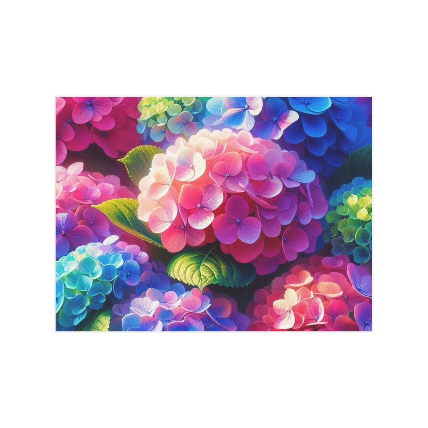 Hydrangeas Unframed Prints