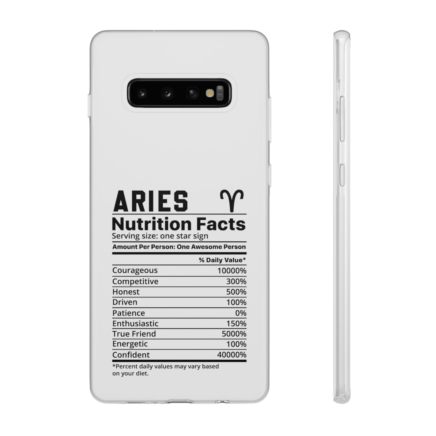 Aries Nutrition Flexi Cases iPhone/Samsung with Gift Wrapping Option