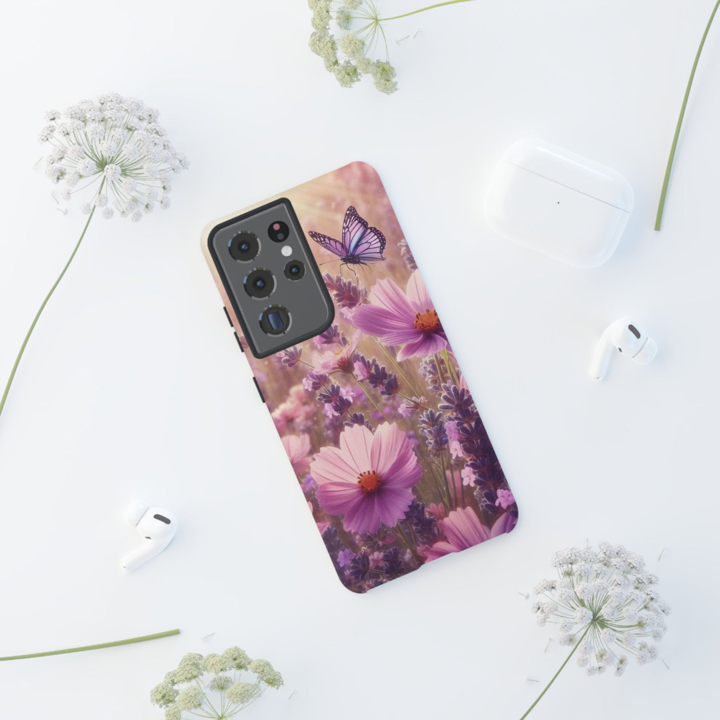 Lavender Tough Cases iPhone/Google/Samsung