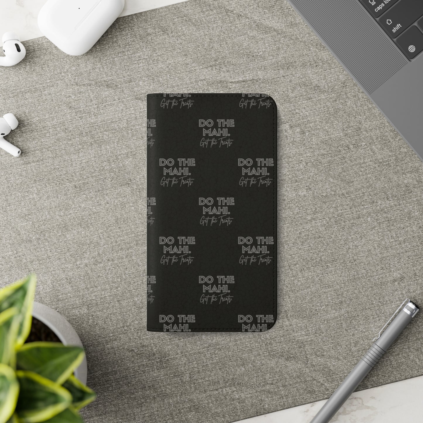 Do The Mahi. Flip Cases for iPhone/Samsung - black