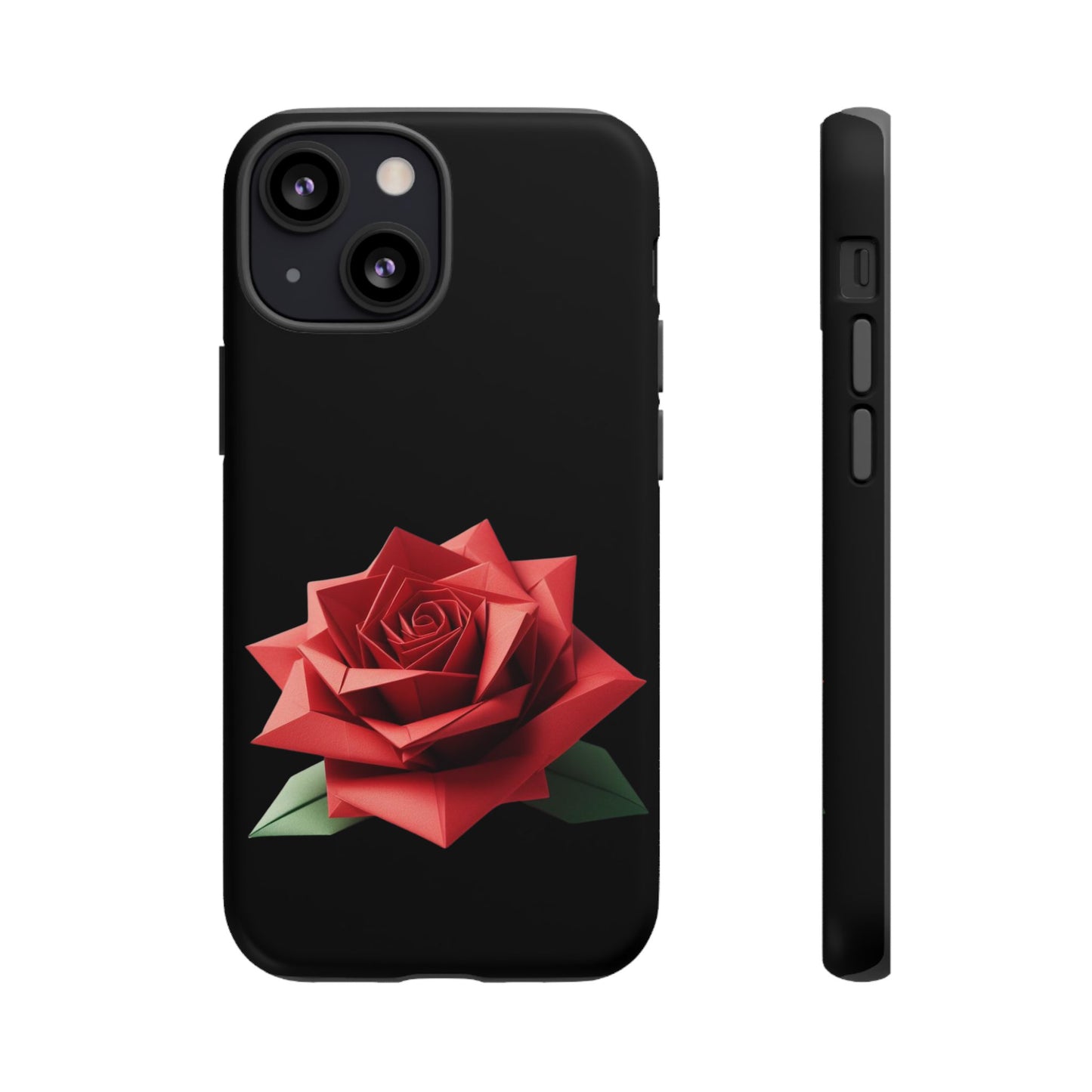 Origami Red Rose Tough Cases iPhone/Google/Samsung