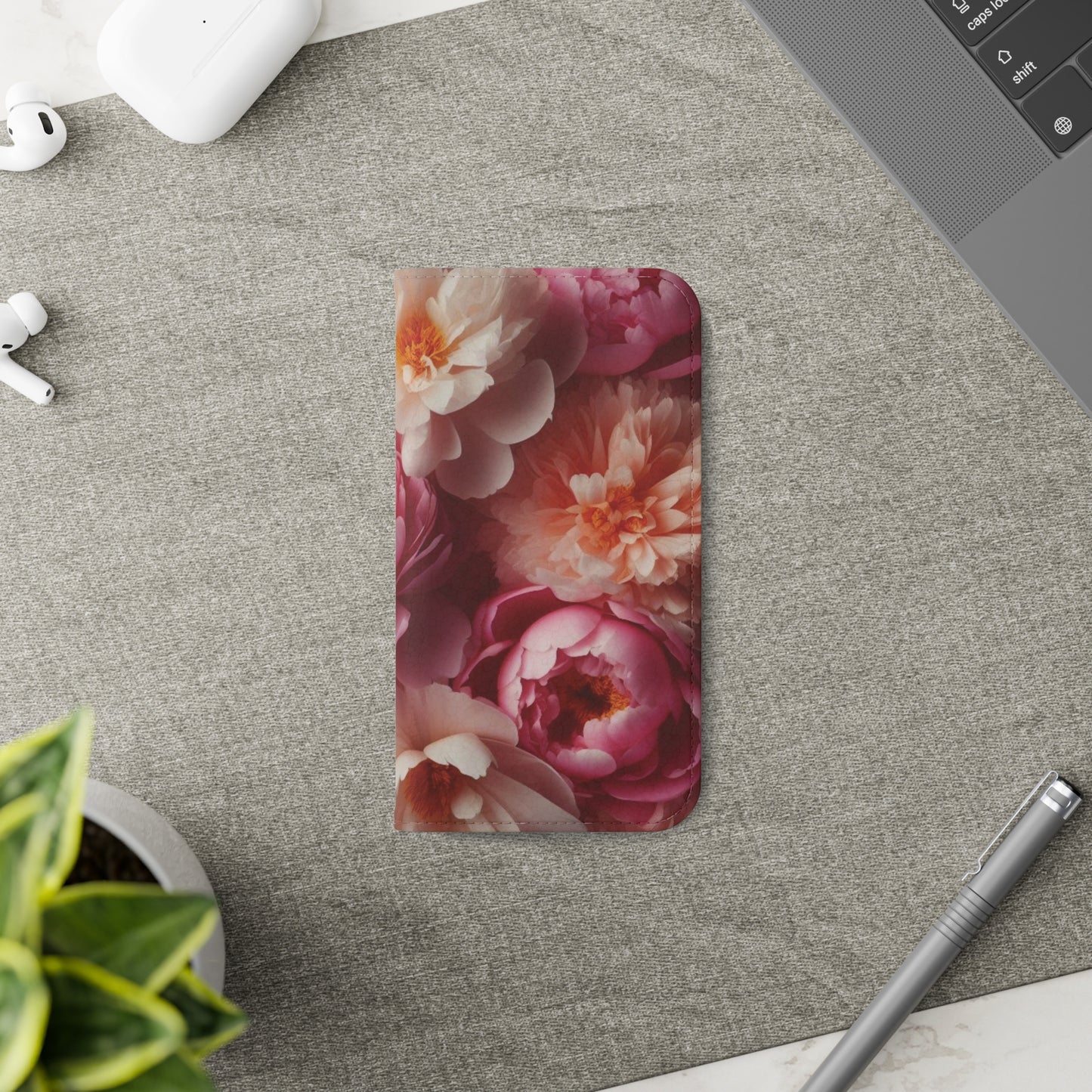 Peonies Flip Cases iPhone/Samsung