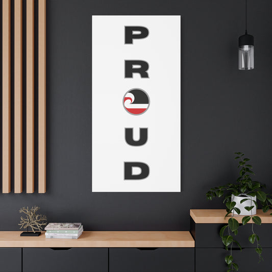 PROUD Classic Canvas - White