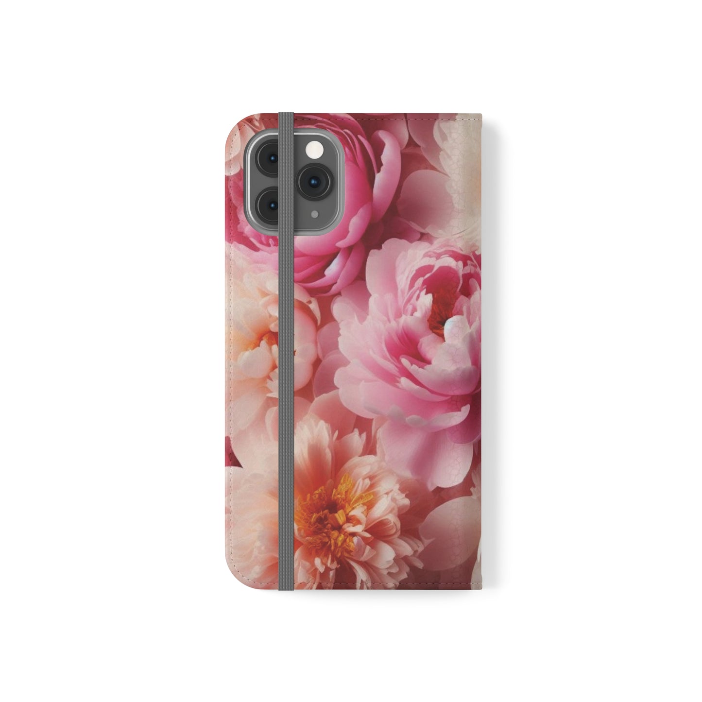 Peonies Flip Cases iPhone/Samsung