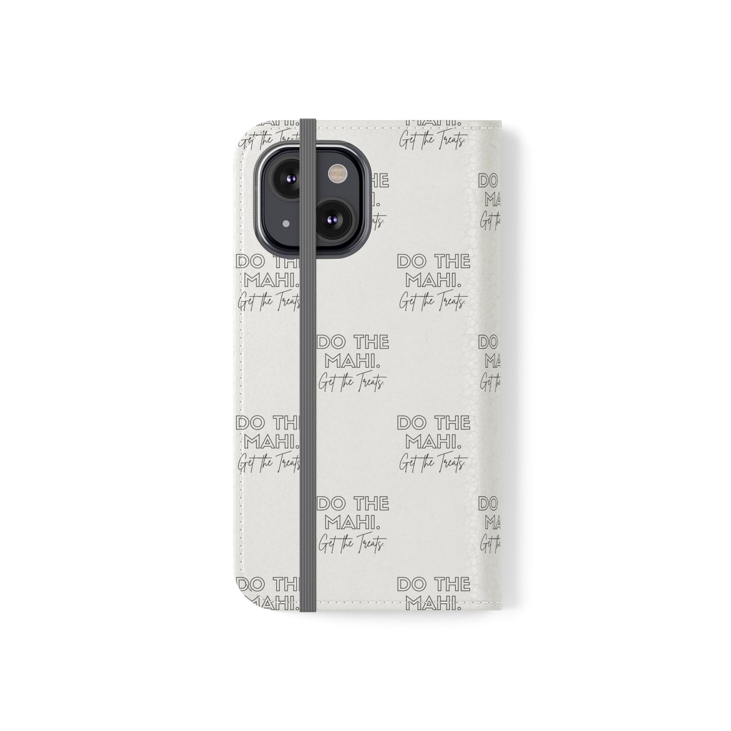 Do The Mahi. Flip Cases for iPhone/Samsung - white