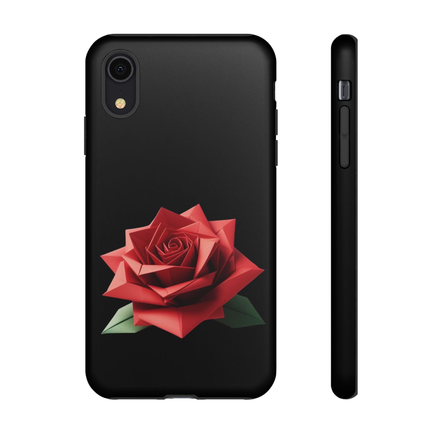 Origami Red Rose Tough Cases iPhone/Google/Samsung