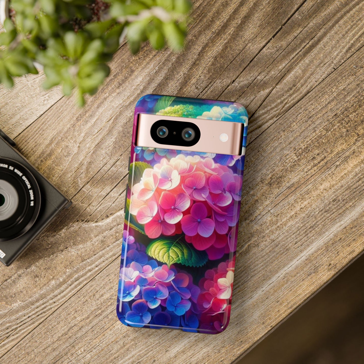 Hydrangea Tough Cases iPhone/Google/Samsung