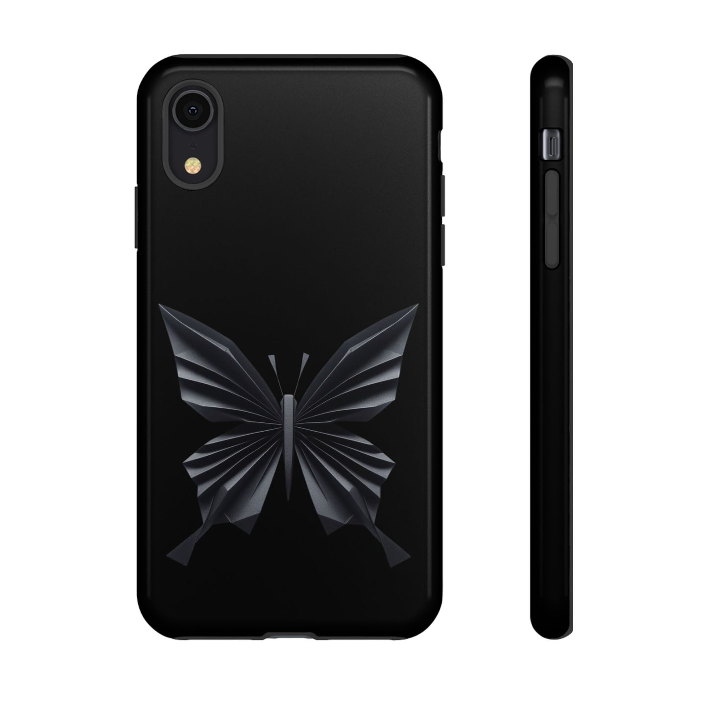 Origami Black Butterfly Tough Cases iPhone/Google/Samsung