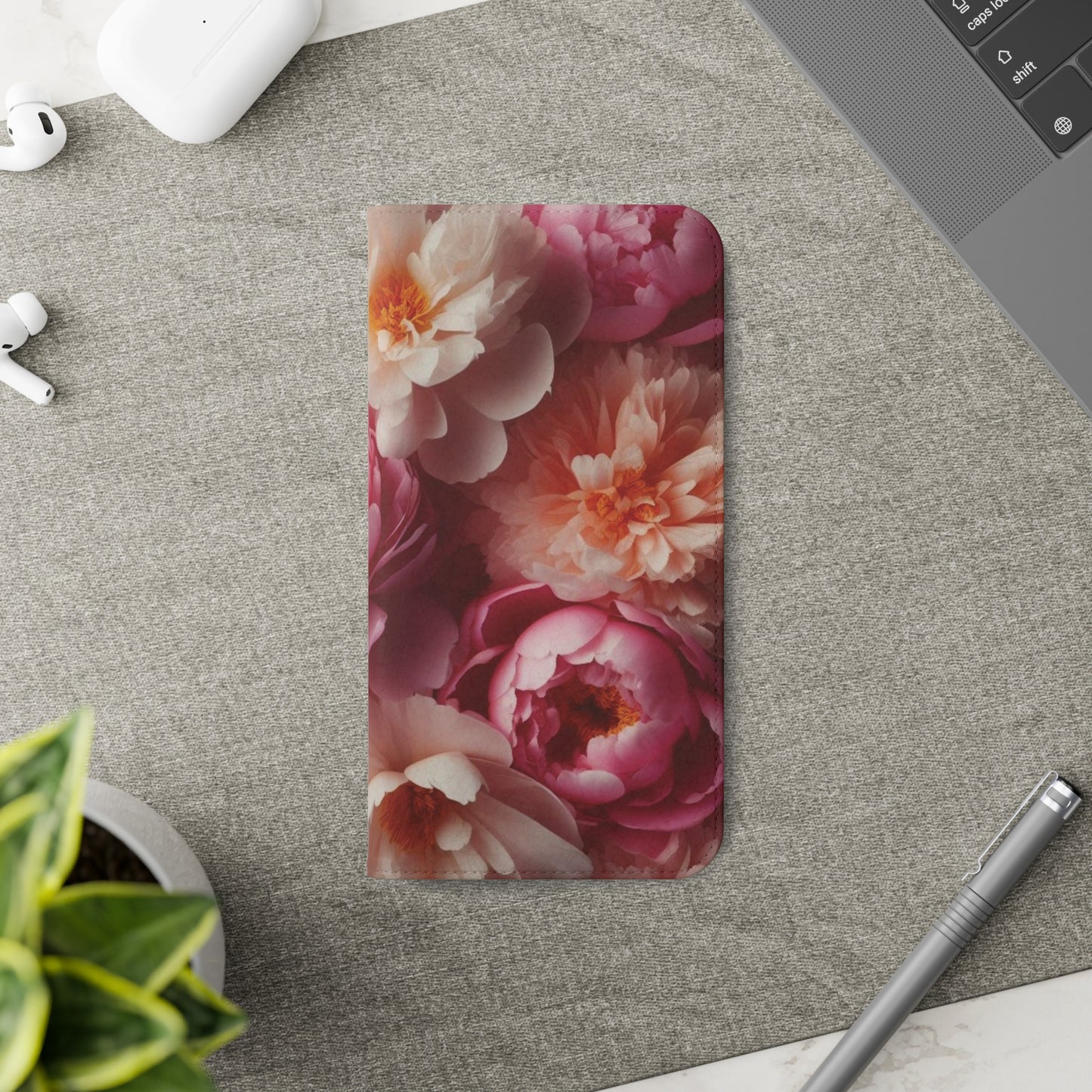 Peonies Flip Cases iPhone/Samsung