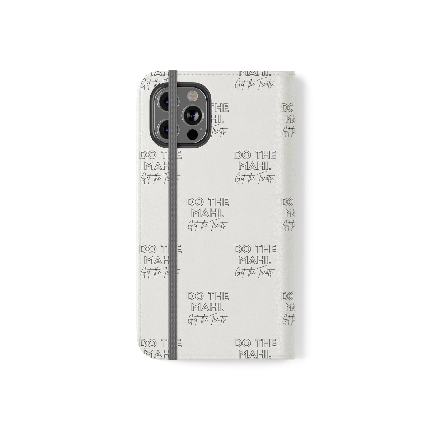 Do The Mahi. Flip Cases for iPhone/Samsung - white