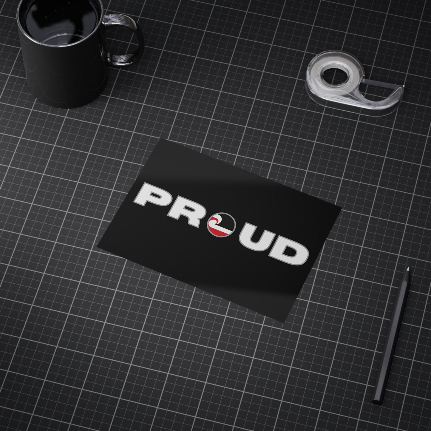 PROUD Unframed Prints - black