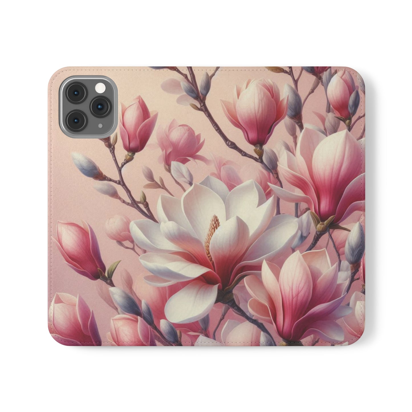 Magnolia Flip Cases iPhone/Samsung