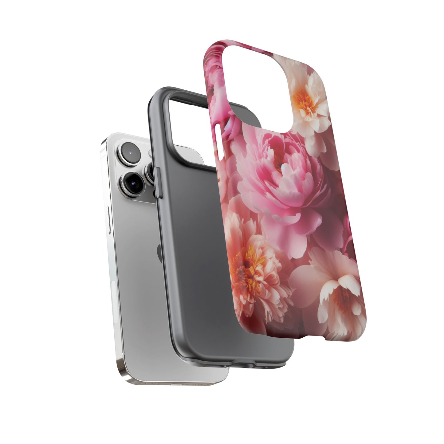 Peonies Tough Cases iPhone/Google/Samsung