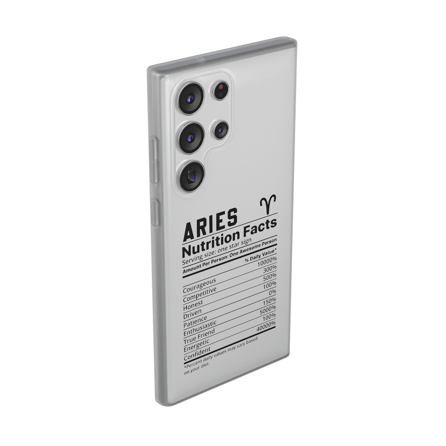 Aries Nutrition Flexi Cases iPhone/Samsung with Gift Wrapping Option