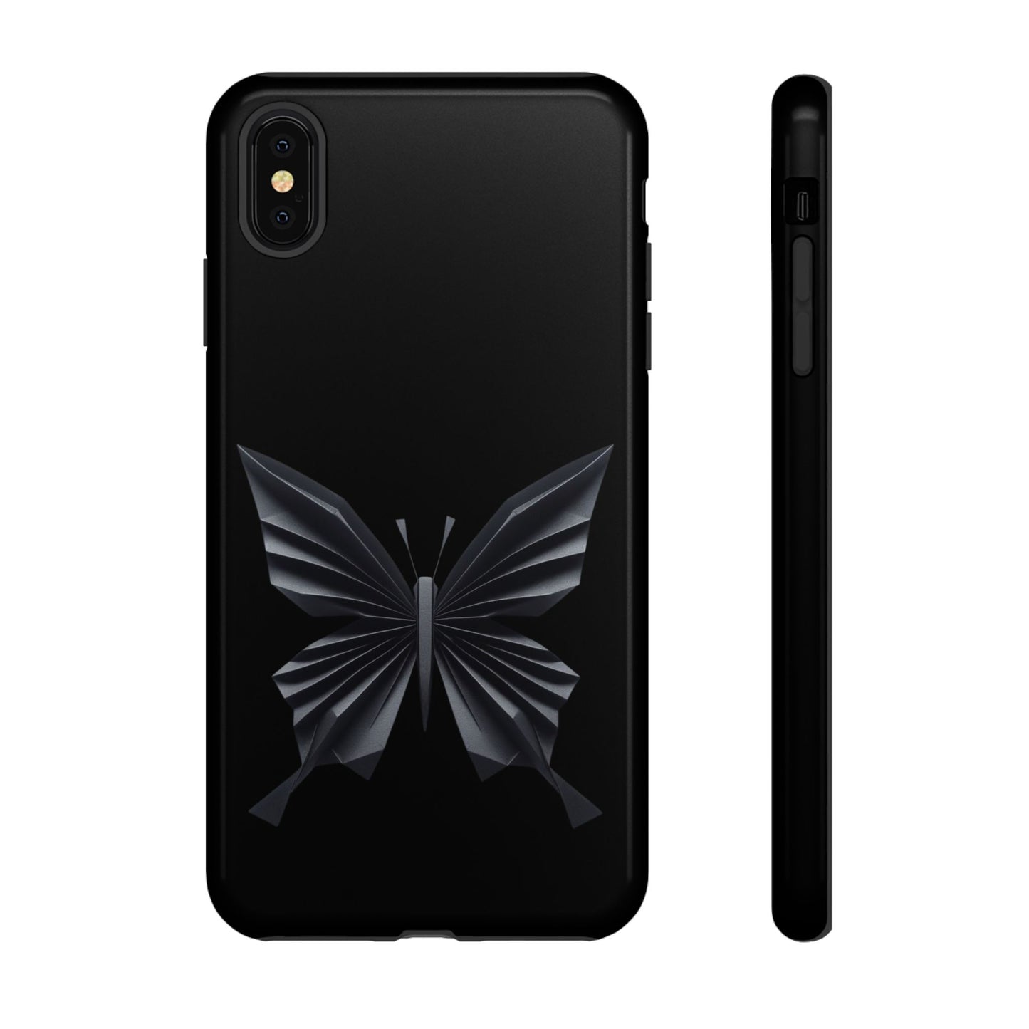 Origami Black Butterfly Tough Cases iPhone/Google/Samsung