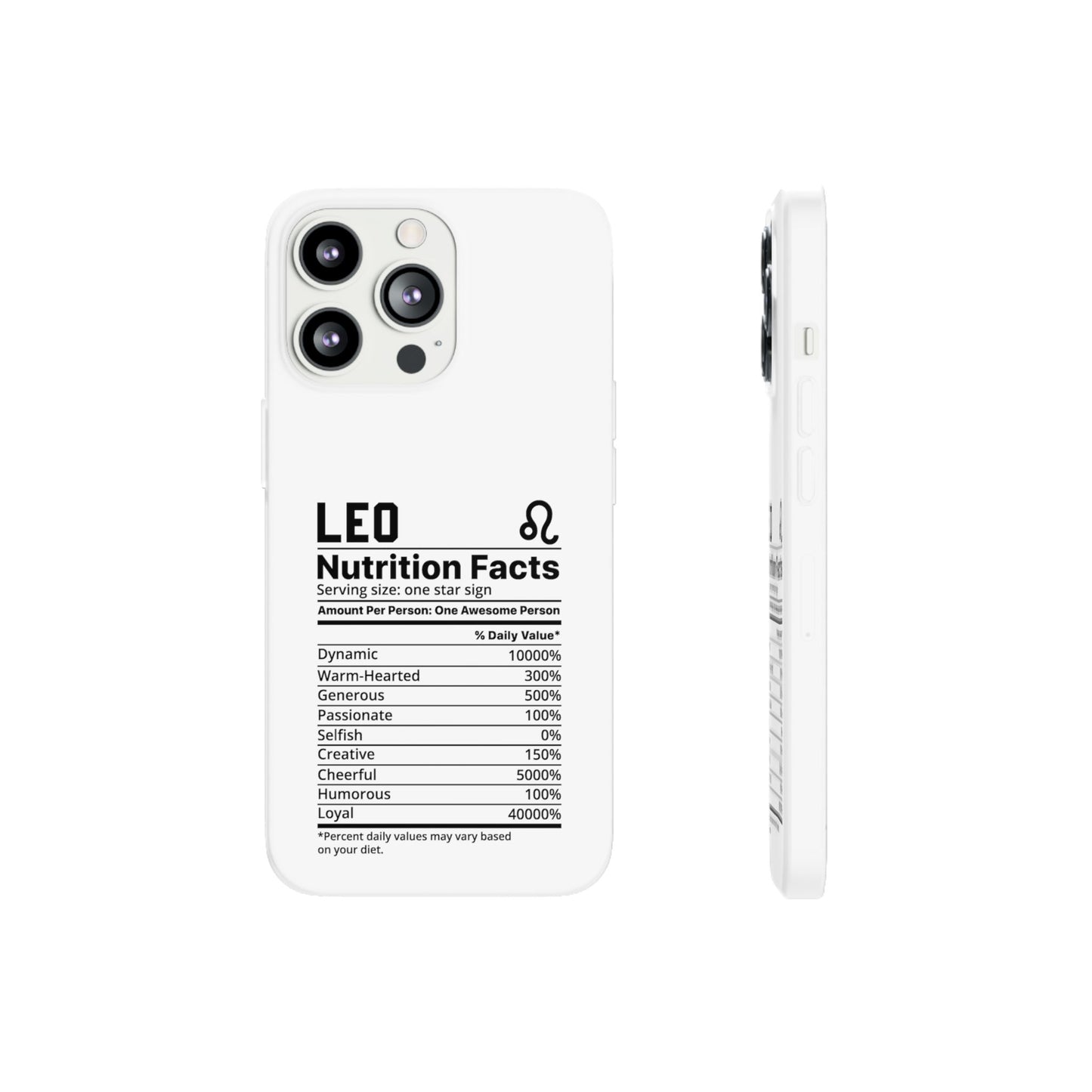 Leo Nutrition Flexi Cases iPhone/Samsung with Gift Wrapping Option