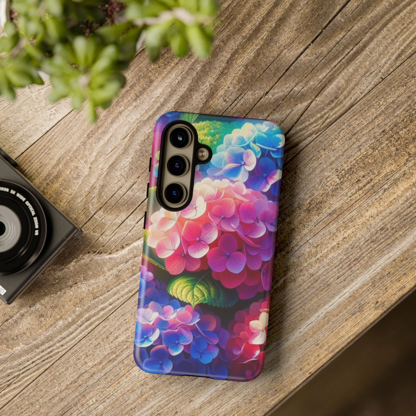 Hydrangea Tough Cases iPhone/Google/Samsung