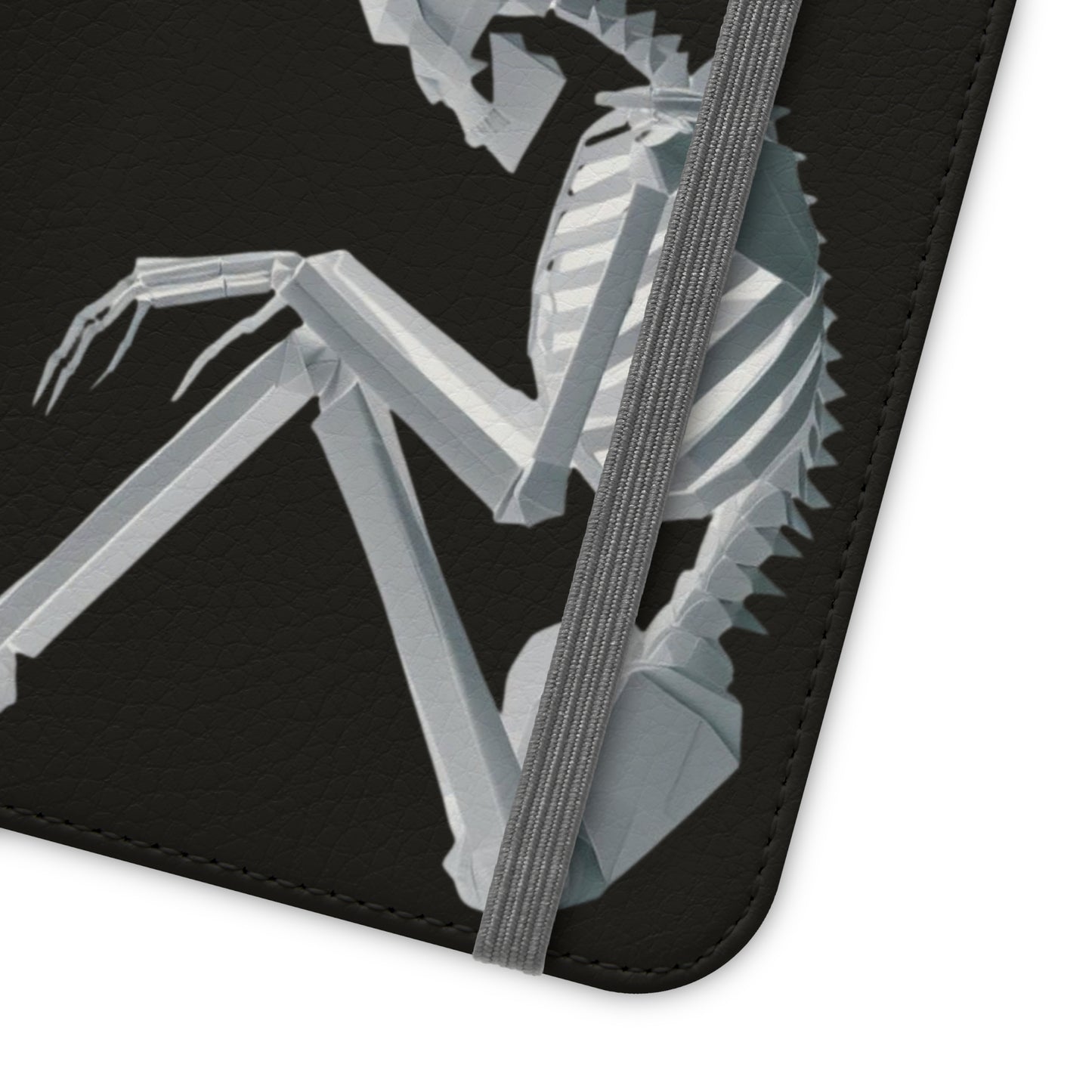 Origami Skelleton Flip Cases iPhone/Samsung