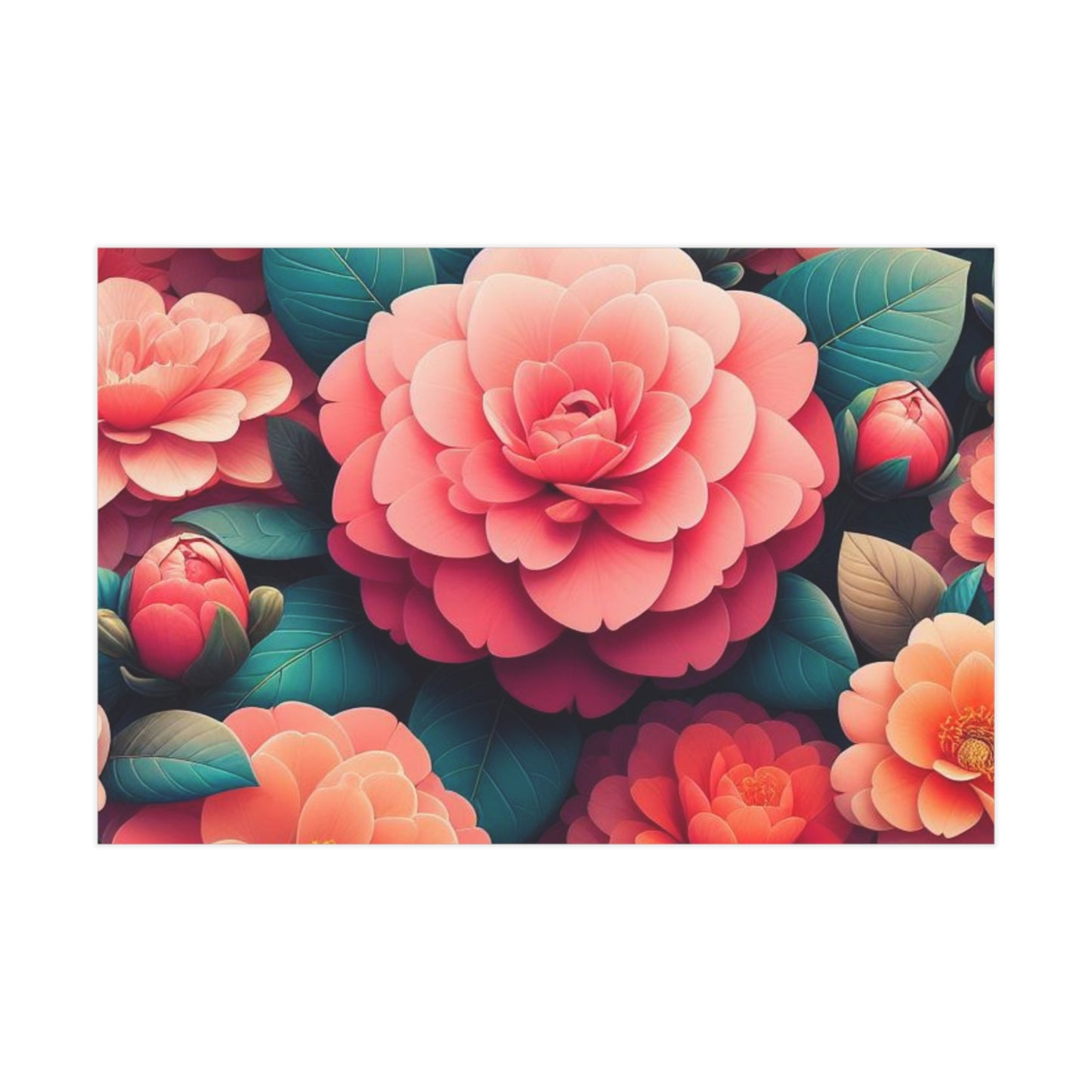 Camelias Unframed Prints