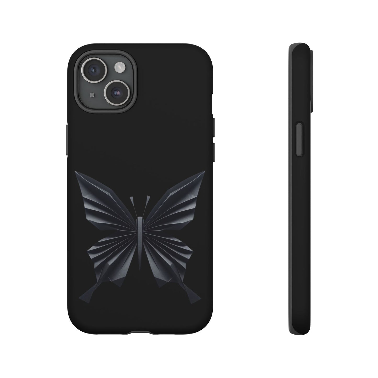 Origami Black Butterfly Tough Cases iPhone/Google/Samsung