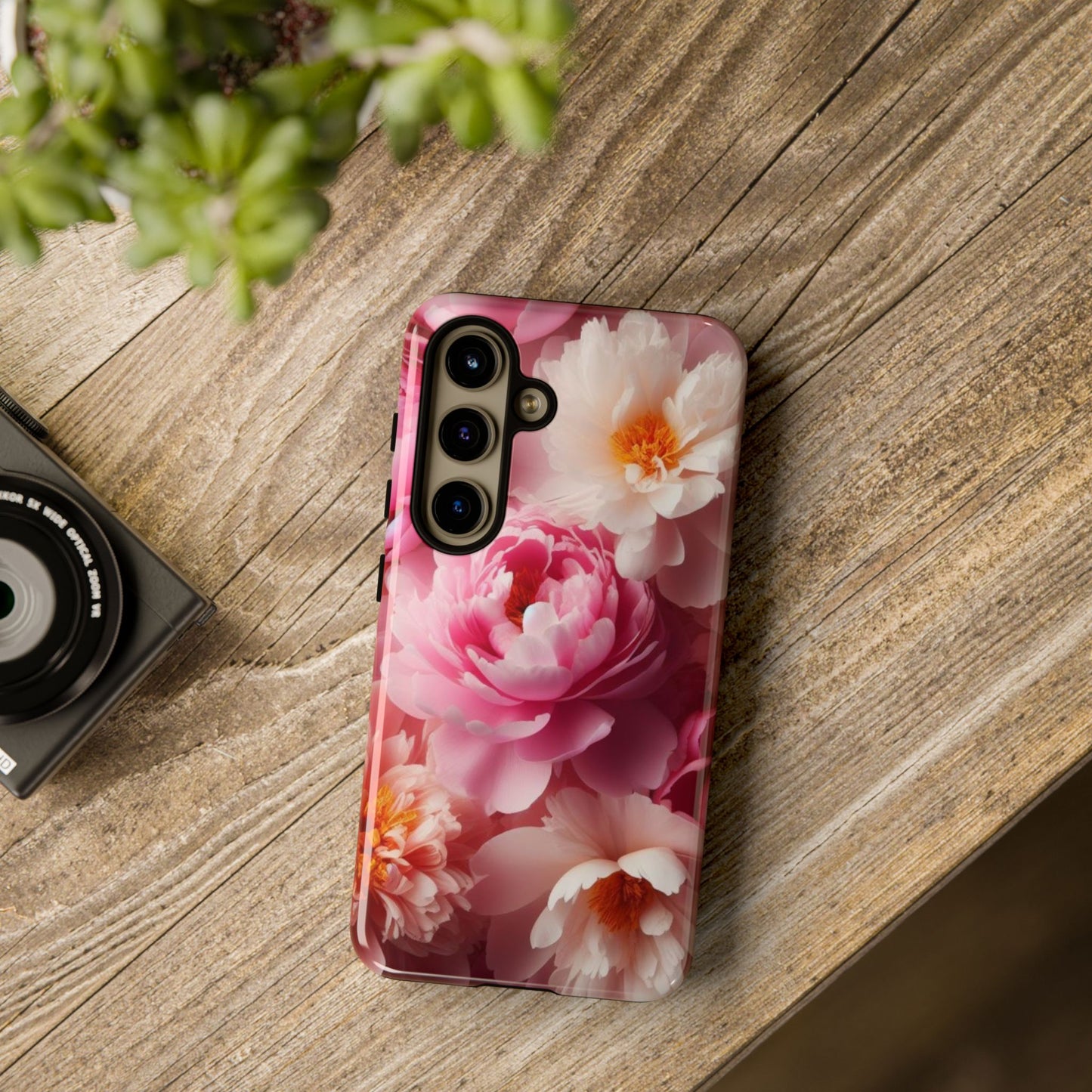 Peonies Tough Cases iPhone/Google/Samsung