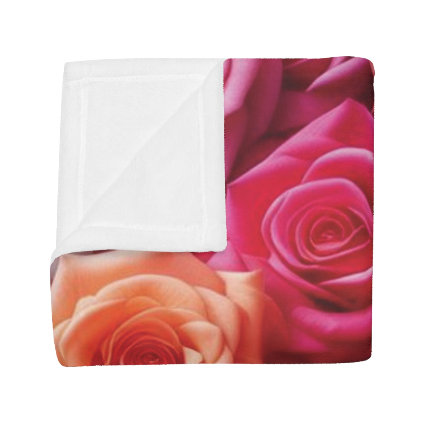 Roses #3 Plush Fleece Blanket