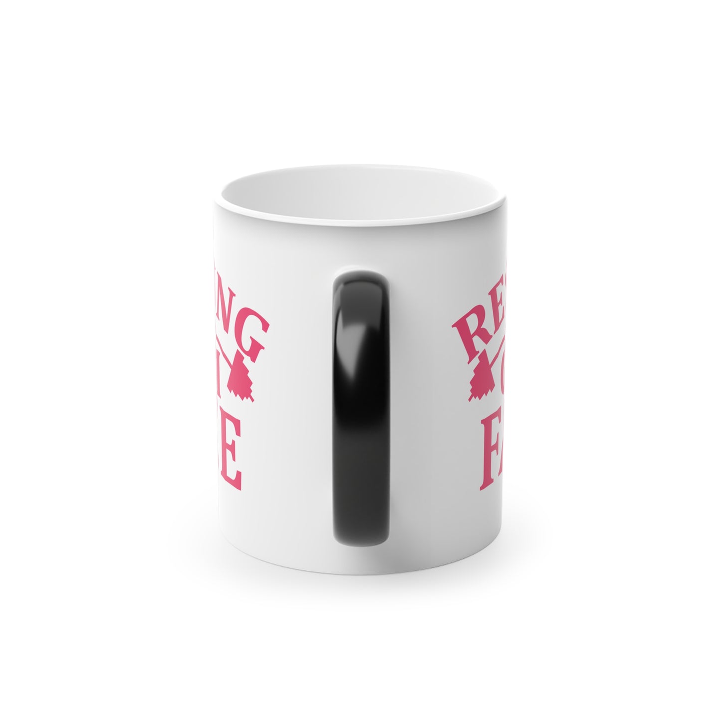 Resting Gym Face Magic Mug - Color Changing Mug for Fitness Enthusiasts