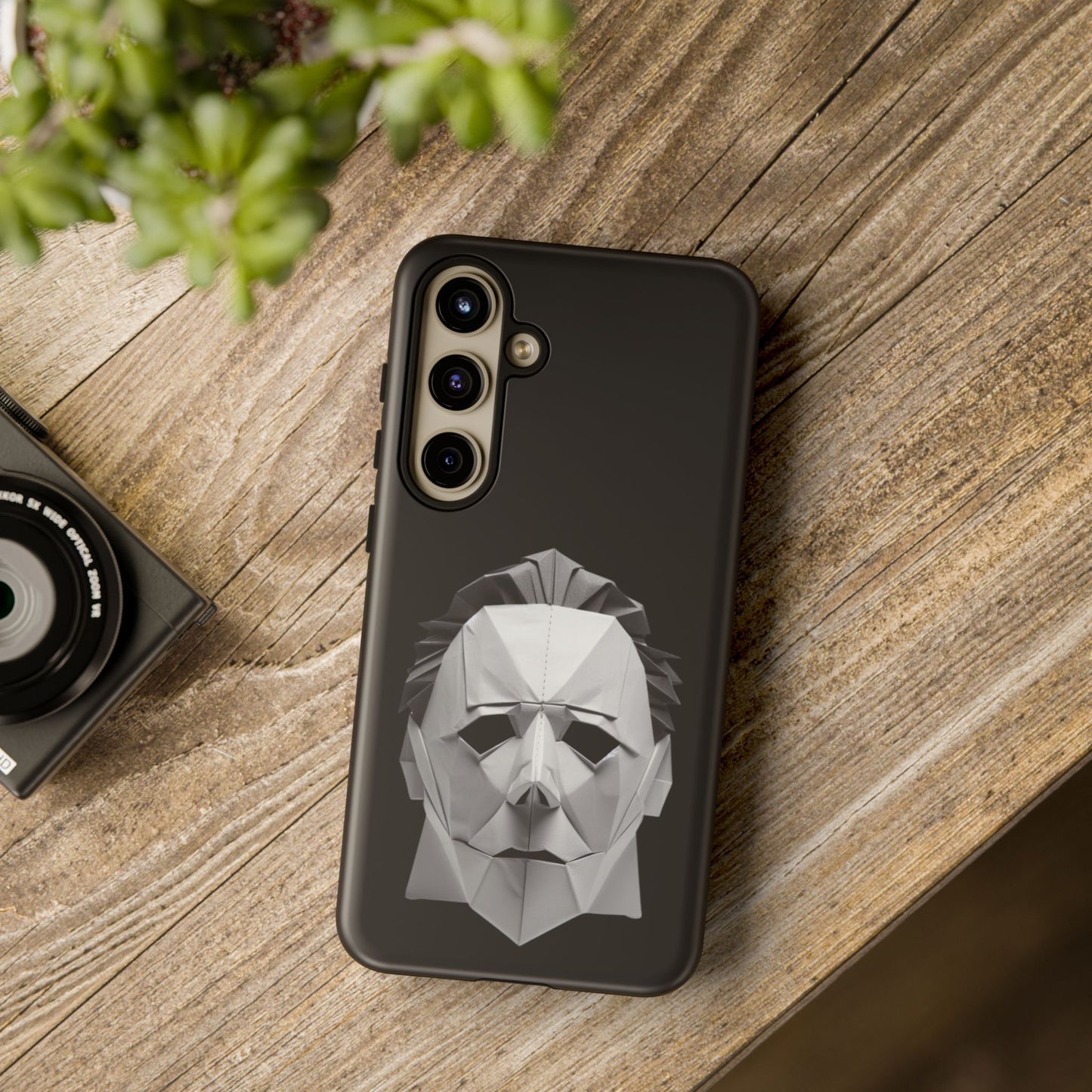 Origami Michael Myers Mask Tough Cases iPhone/Google/Samsung