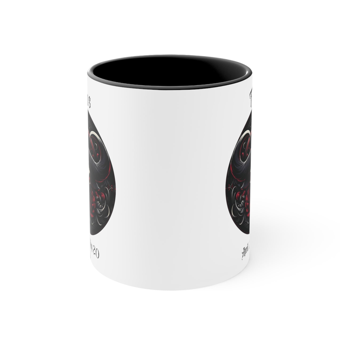 Gothic Taurus Colorful Accent Mugs, 11oz