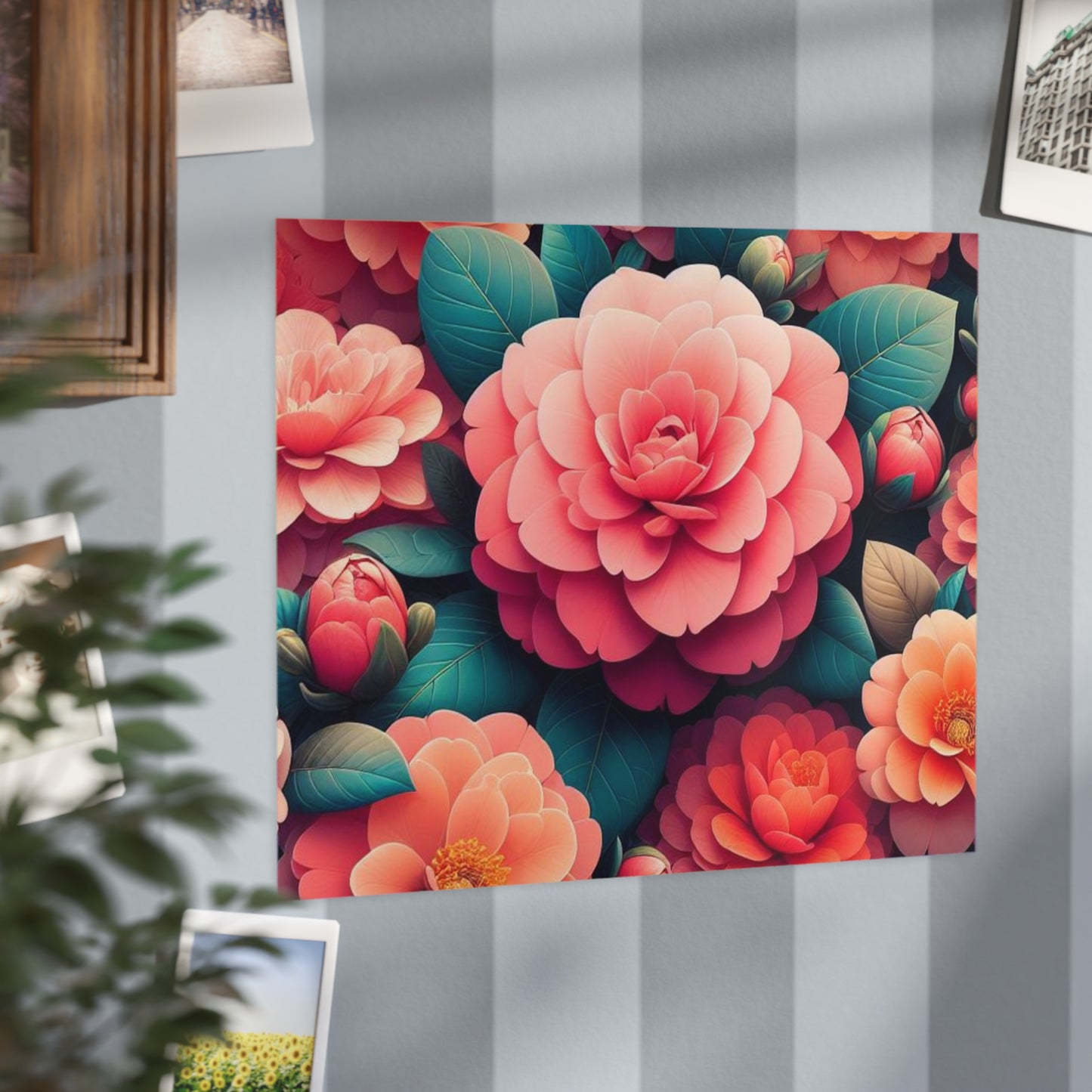 Camelias Unframed Prints