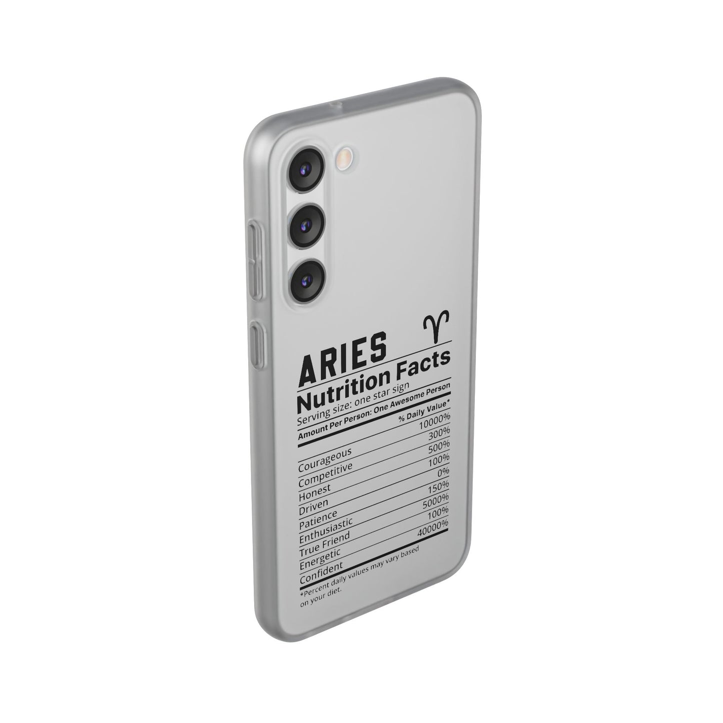 Aries Nutrition Flexi Cases iPhone/Samsung with Gift Wrapping Option