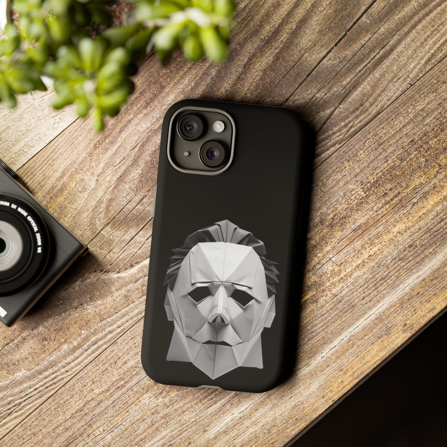 Origami Michael Myers Mask Tough Cases iPhone/Google/Samsung