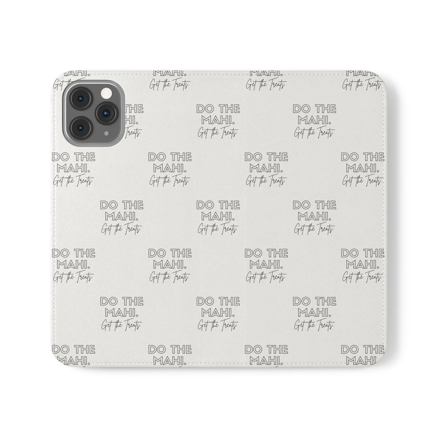 Do The Mahi. Flip Cases for iPhone/Samsung - white