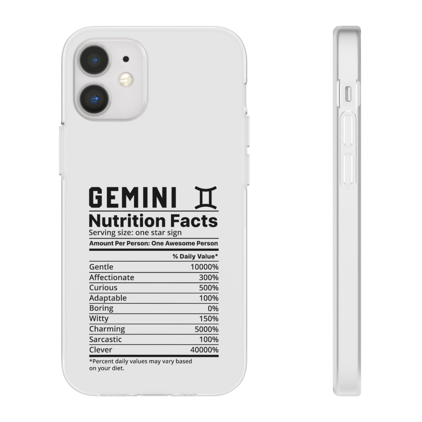 Gemini Nutrition Flexi Cases iPhone/Samsung with Gift Wrapping Option