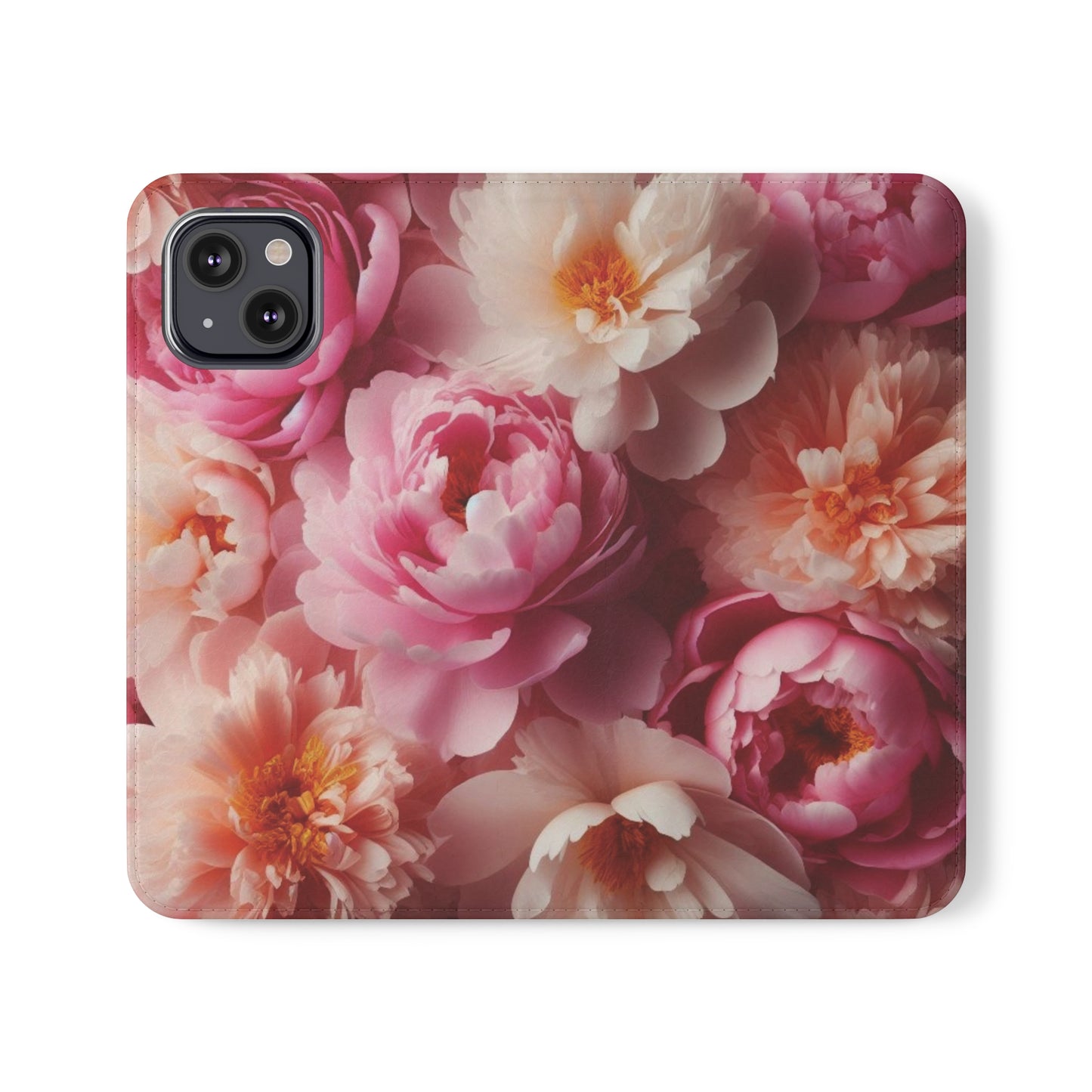 Peonies Flip Cases iPhone/Samsung