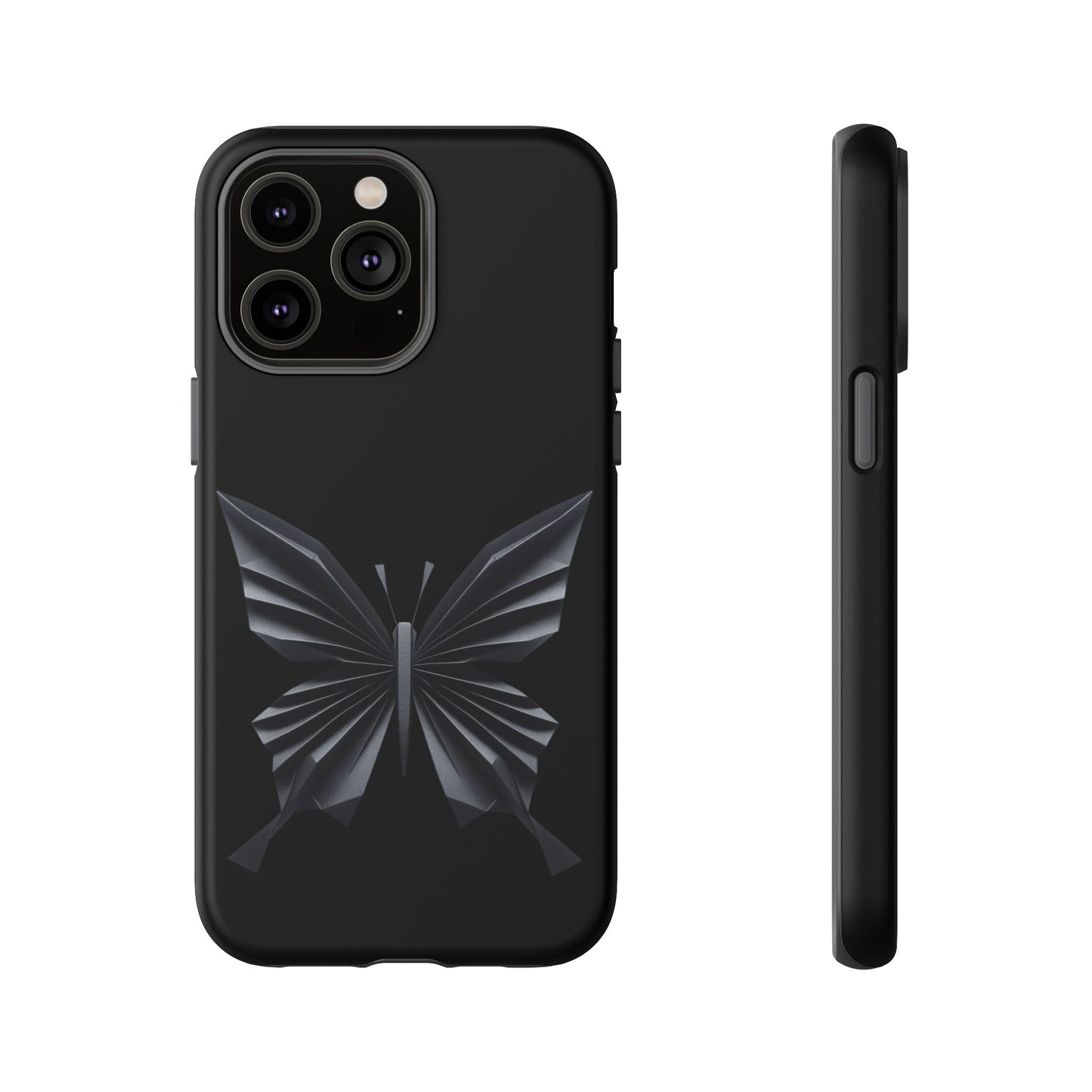 Origami Black Butterfly Tough Cases iPhone/Google/Samsung