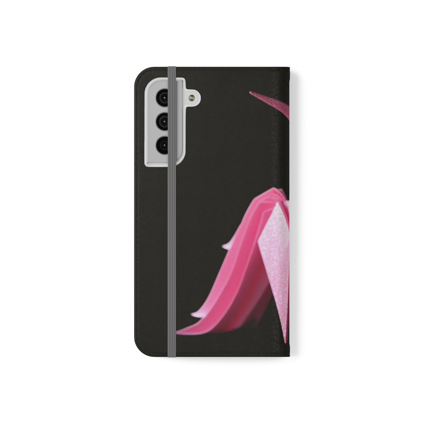 Origami Pink Unicorn Flip Cases iPhone/Samsung