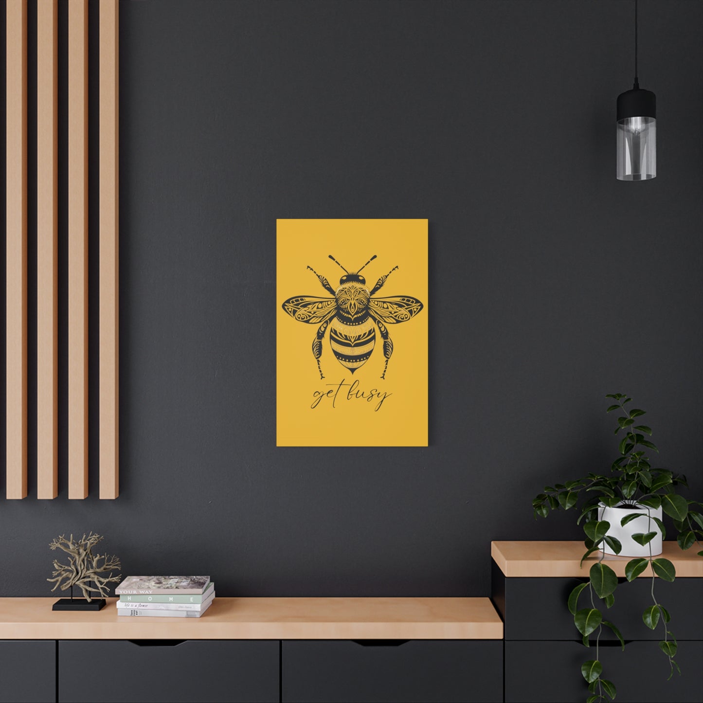 Get Busy Bee Classic Canvas - Yellow