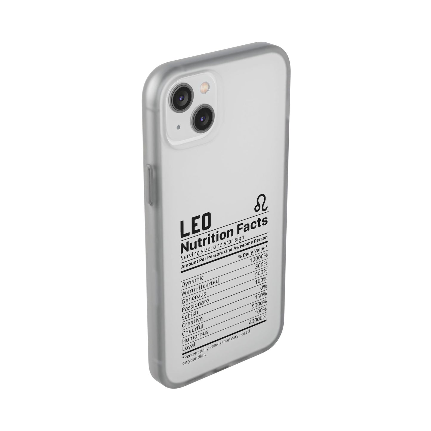 Leo Nutrition Flexi Cases iPhone/Samsung with Gift Wrapping Option