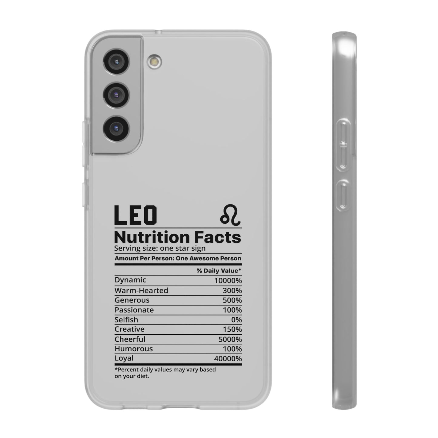 Leo Nutrition Flexi Cases iPhone/Samsung with Gift Wrapping Option