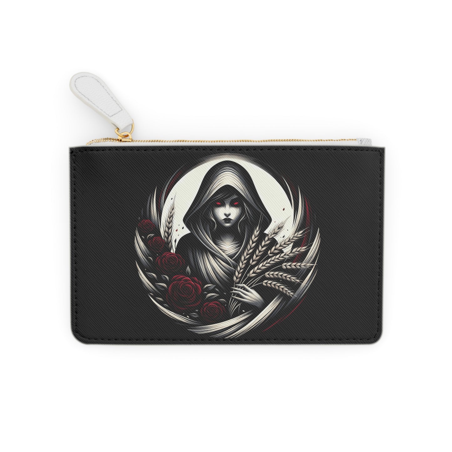 Gothic Virgo Mini Clutch Bag