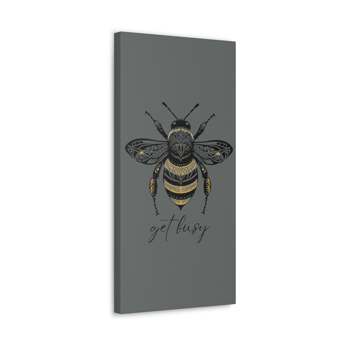 Get Busy Bee Classic Canvas - Grey