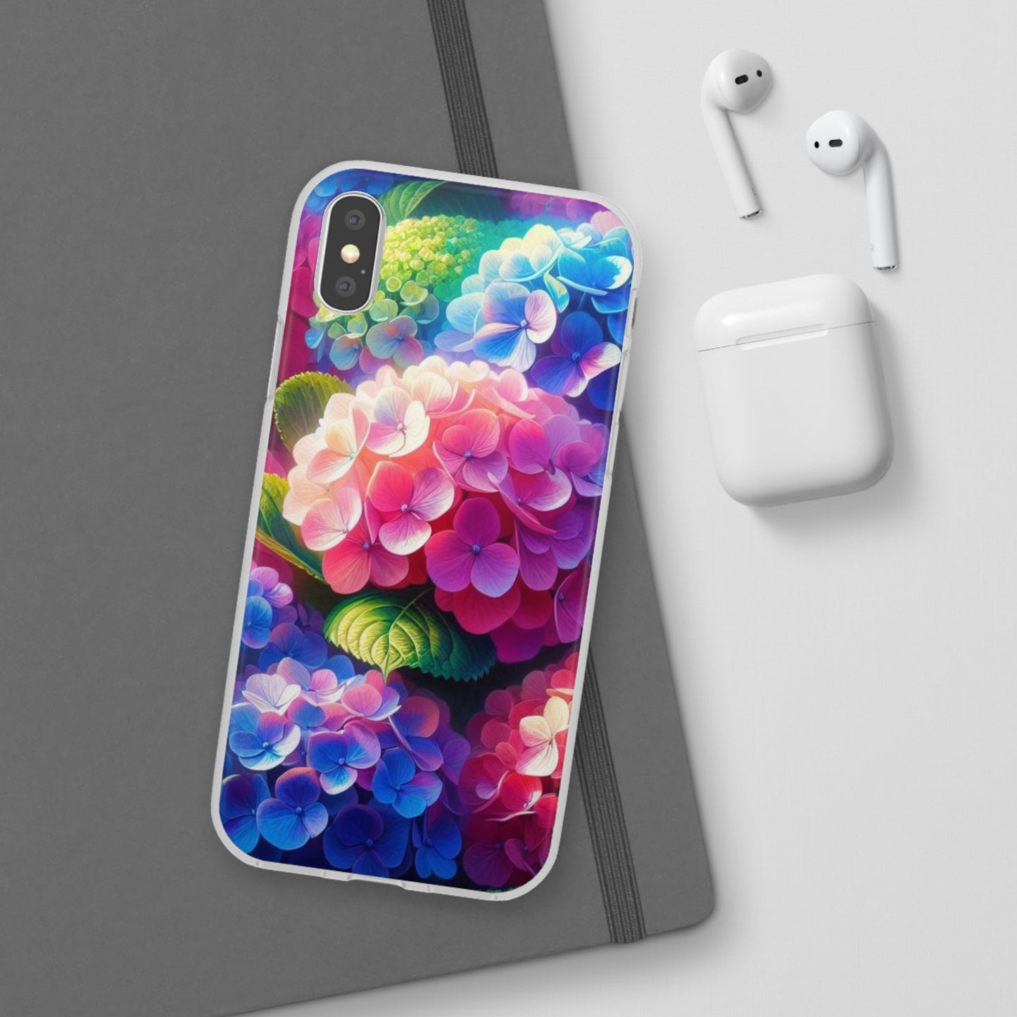 Hydrangea Flexi Cases