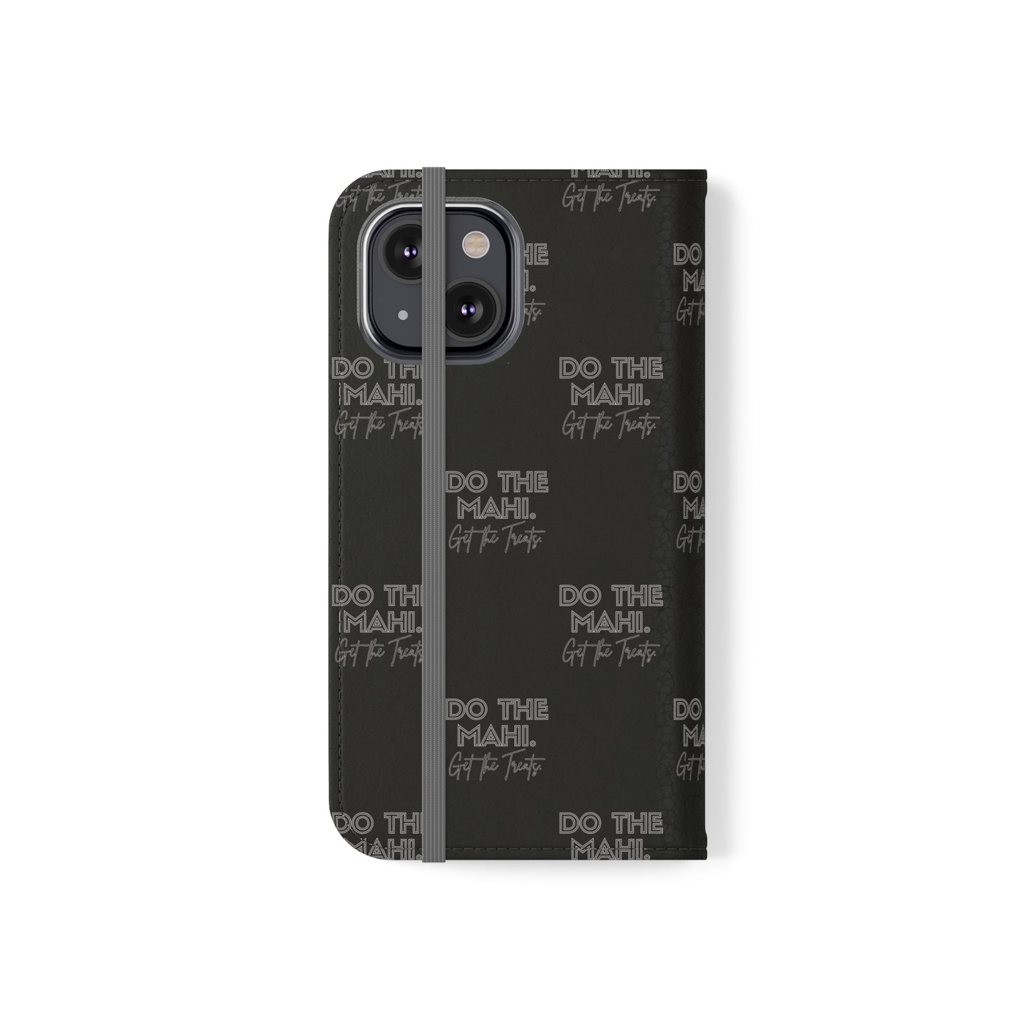 Do The Mahi. Flip Cases for iPhone/Samsung - black