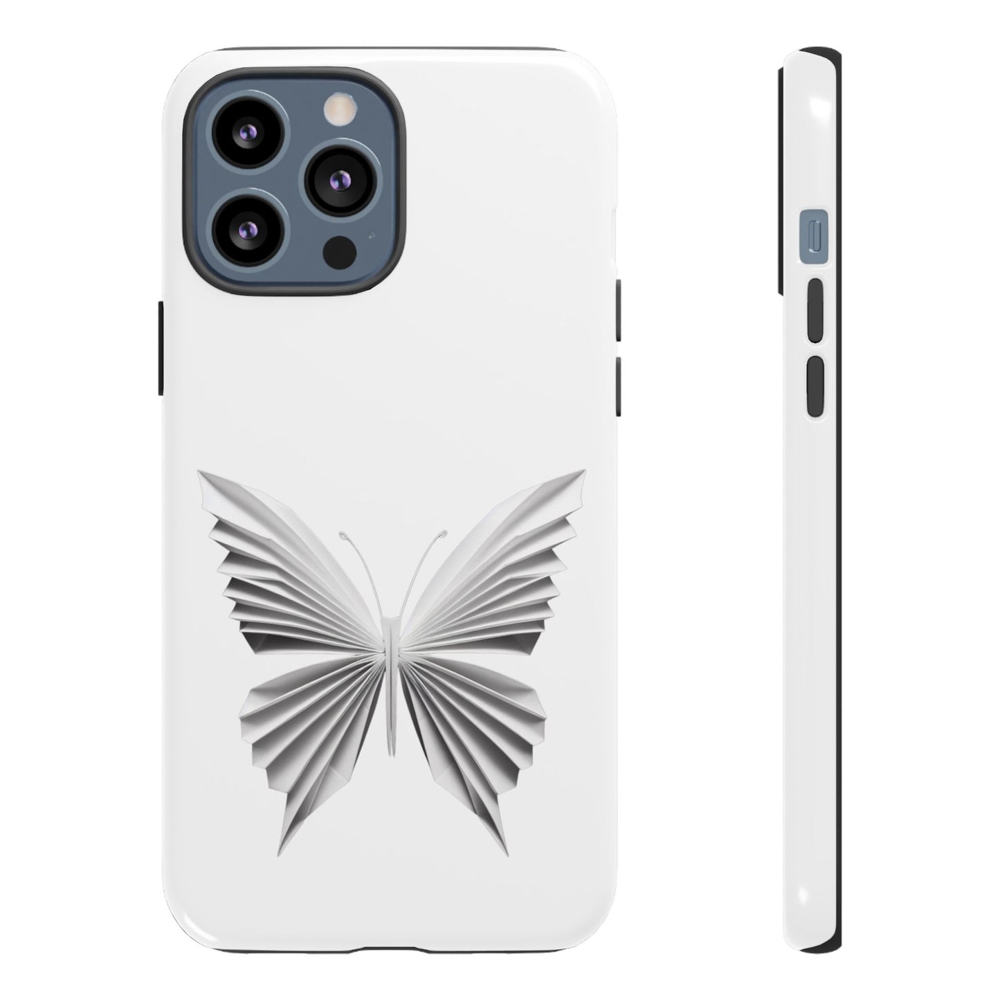 Origami White Butterfly Tough Cases iPhone/Google/Samsung