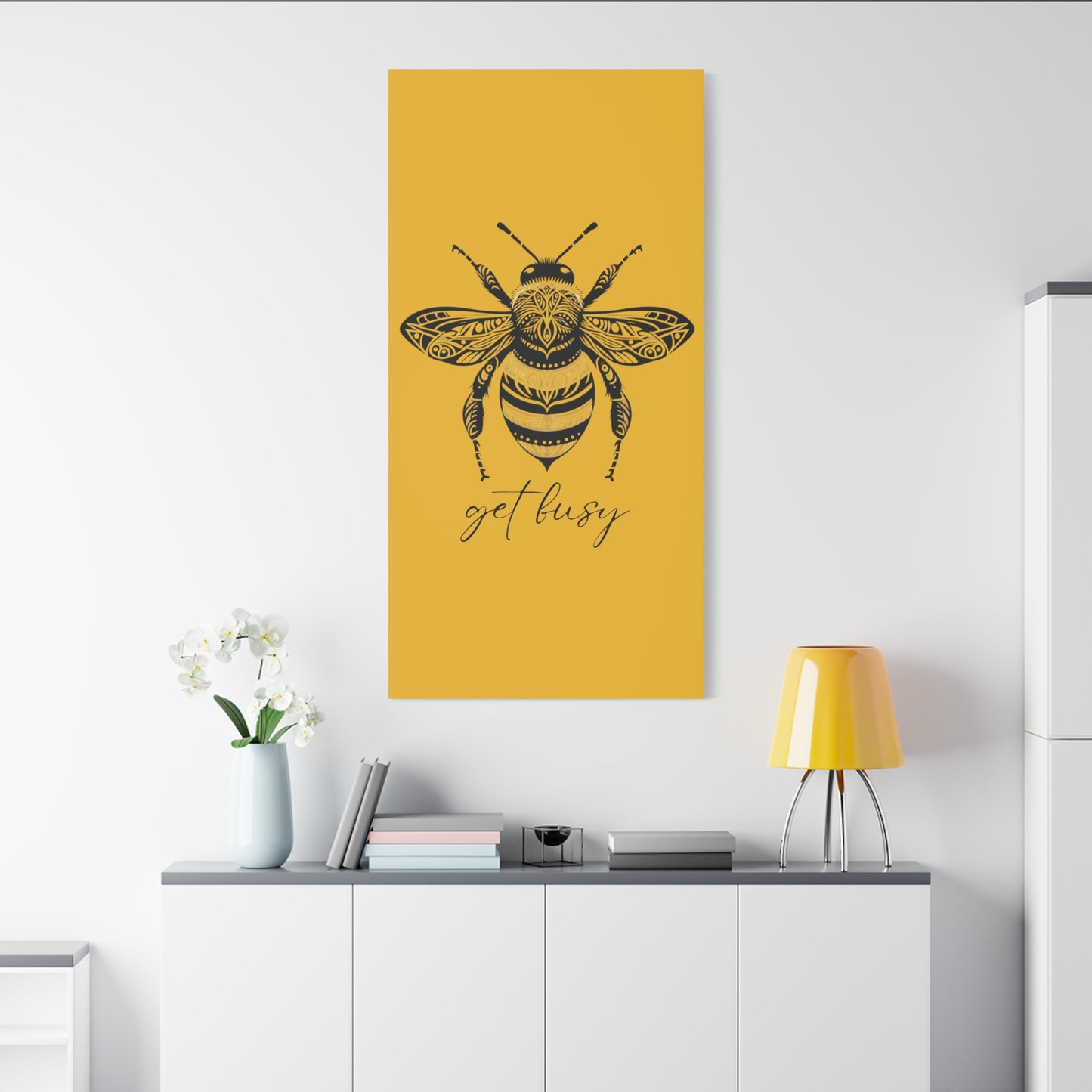 Get Busy Bee Classic Canvas - Yellow