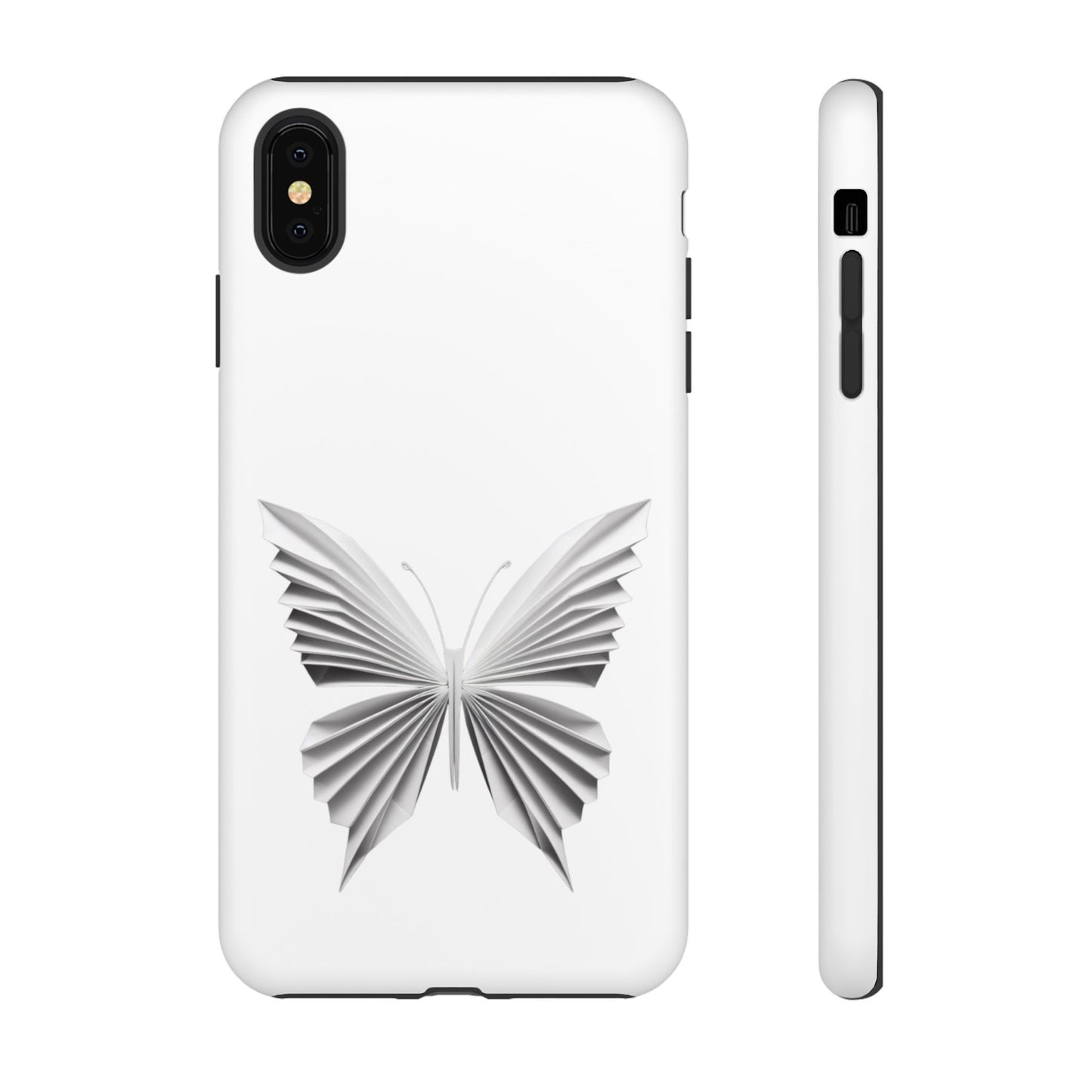 Origami White Butterfly Tough Cases iPhone/Google/Samsung