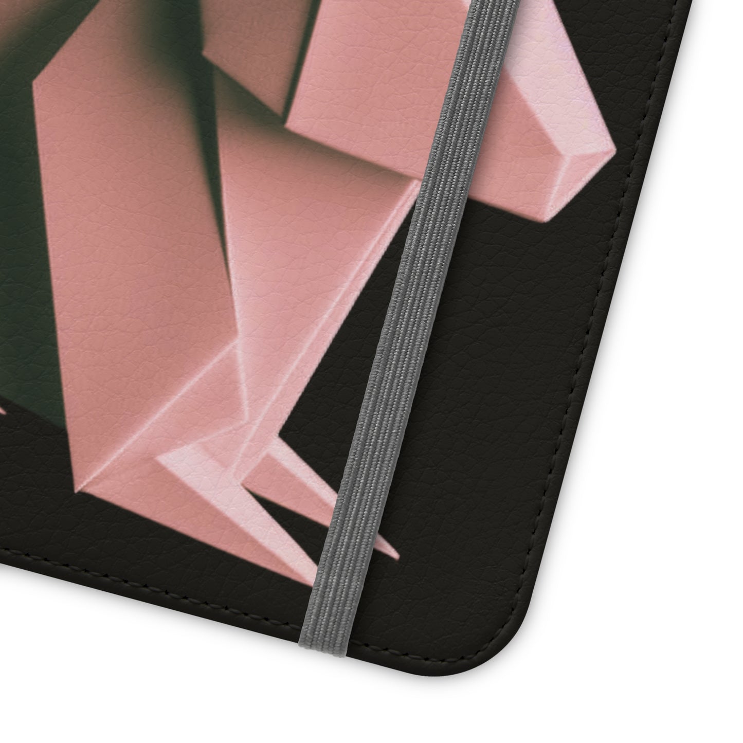 Origami Pink Rabbit Flip Cases iPhone/Samsung