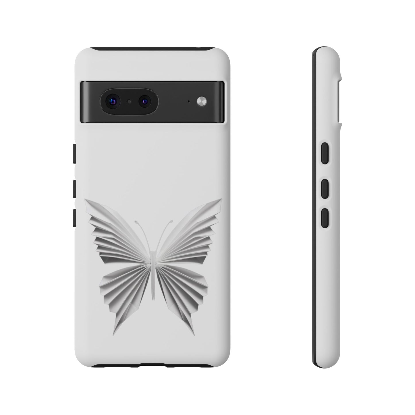 Origami White Butterfly Tough Cases iPhone/Google/Samsung