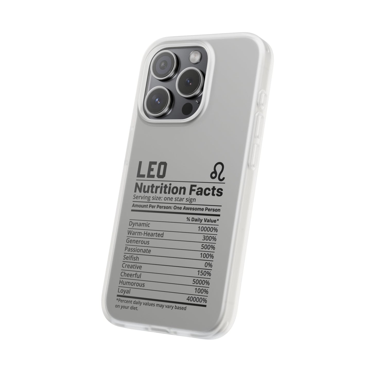 Leo Nutrition Flexi Cases iPhone/Samsung with Gift Wrapping Option